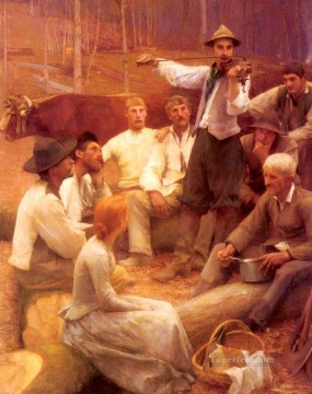 パスカル・ダグナン・ブーベレ Painting - 森の中 1892 パスカル・ダグナン・ブーベレ
